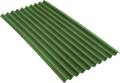 Битумный волнистый лист 950х1950х3мм Ондулин Smart зелёный