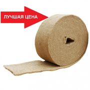 Межвенцовый утеплитель джут войлок 6*100мм длина 20м (плотность 400гр/м2)