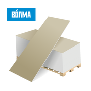 ГИПСОКАРТОН ВОЛМА 2500X1200X9,5 ММ
