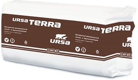 Утеплитель URSA Terra 37 PN 1250х610х50мм упак. 20 плит 15,25 м² = 0,7625 м³