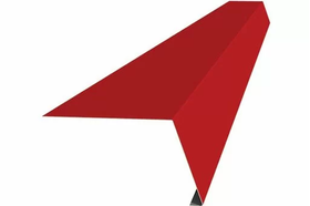 Планка карнизная пластизол Красная