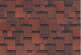 Гибкая Черепица ТЕХНОНИКОЛЬ Shinglas Финская Аккорд красный (упак. 3м2)