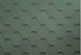 Гибкая Черепица ТЕХНОНИКОЛЬ Shinglas Кадриль Нефрит (упак. 3м2)