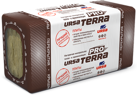 Утеплитель Ursa Terra 34PN PRO 1250х610х50 мм, 24 шт 18,3 м² = 0,915 м³