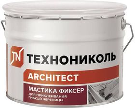 Мастика для гибкой черепицы ТЕХНОНИКОЛЬ №23 Фиксер 12 кг
