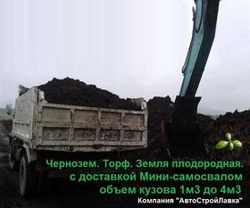 Чернозем, торф