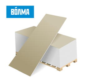 ГИПСОКАРТОН ВОЛМА 2500X1200X9,5 ММ