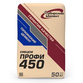 Сибирский цемент ПЦ-400 Д20 (ЦЕМ II/А-Ш 32.5 ) в мешках по 50 кг (г.Топки)