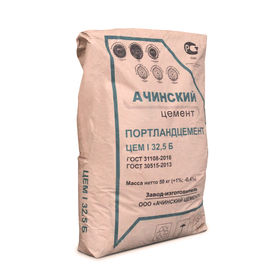Цемент Ачинский М-400 со шлаком в мешках по 50 кг