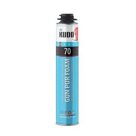 Пена полиуретановая монтажная Kudo Home 65 профессиональная всесезонная (1 л)